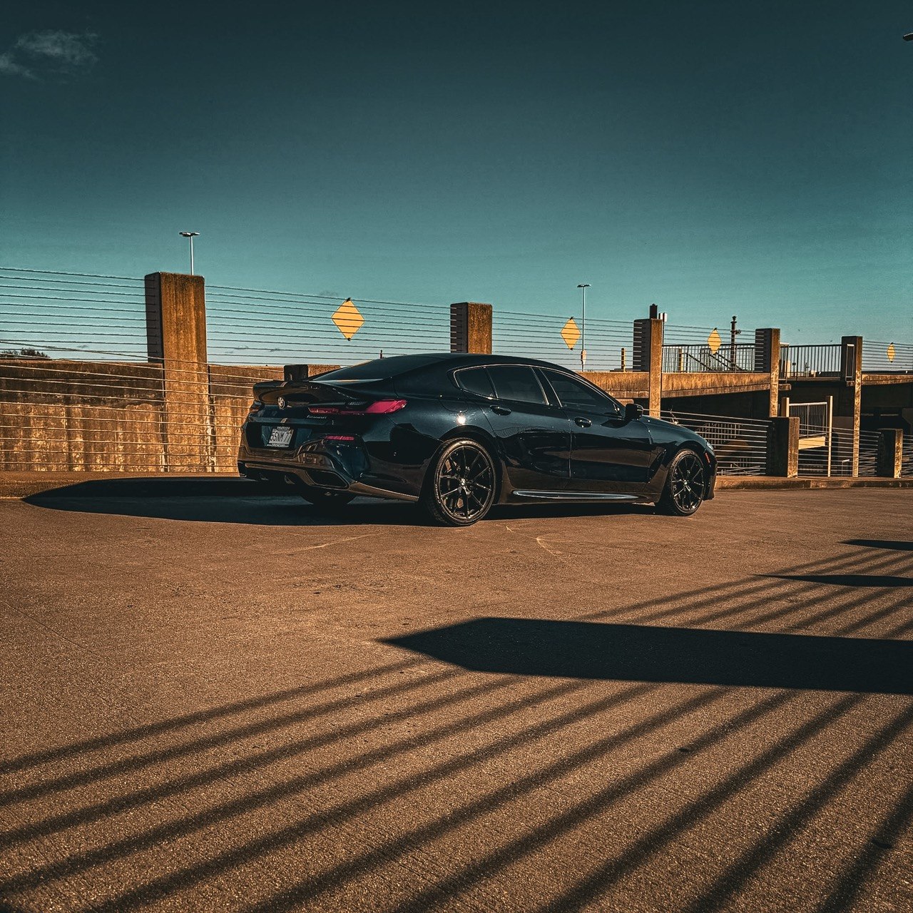 BMW M8 Rear Profile